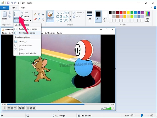Hướng dẫn cắt ảnh trong paint đơn giản dễ dàng Hướng dẫn cắt ảnh trong paint đơn giản dễ dàng