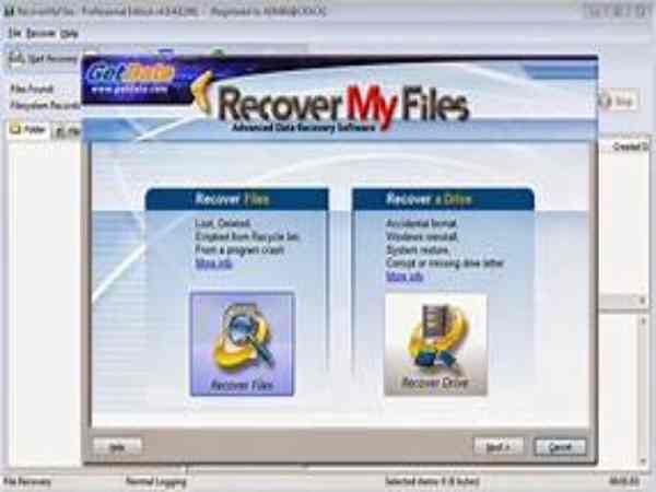 Phần mềm Recover My Files
