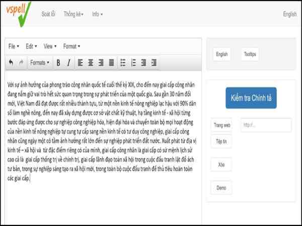 VSpell rà soát chính tả