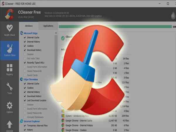 Phần mềm dọn rác CCleaner