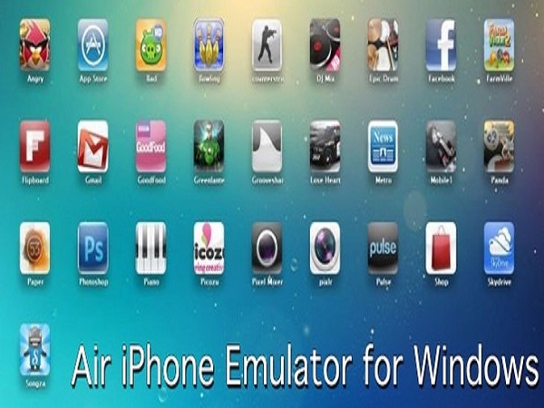 Trình giả lập Ios Air iPhone Emulator