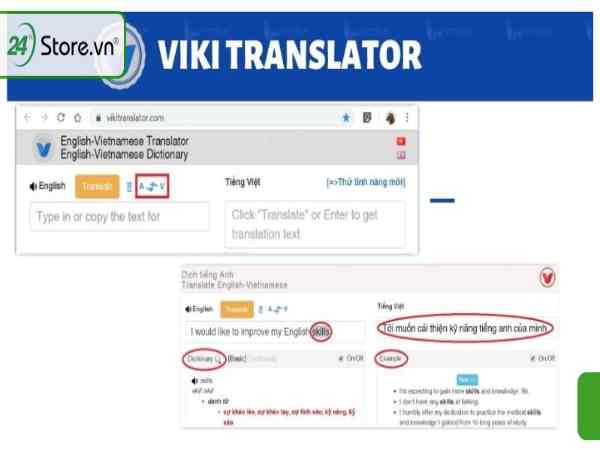 Phần mềm dịch tiếng anh VIKI Translator Phần mềm dịch tiếng anh VIKI Translator
