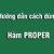 Cách sử dụng hàm proper trong excel