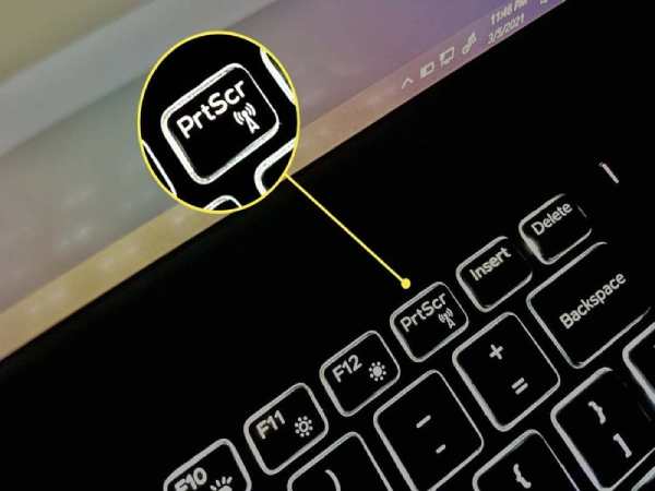 Chụp màn hình laptop Dell bằng tổ hợp phím