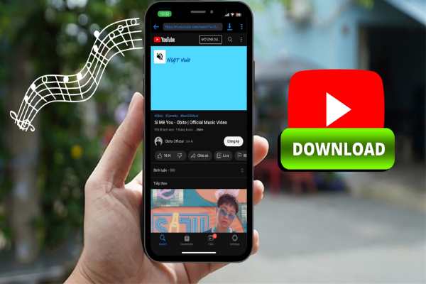 cách tải video từ youtube về điện thoại iphone