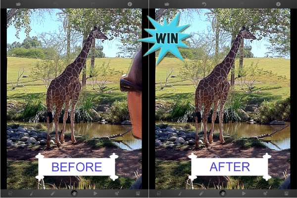 TouchRetouch - App xóa người trong ảnh