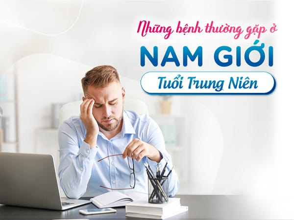 Những thay đổi thường gặp ở nam giới tuổi trung niên