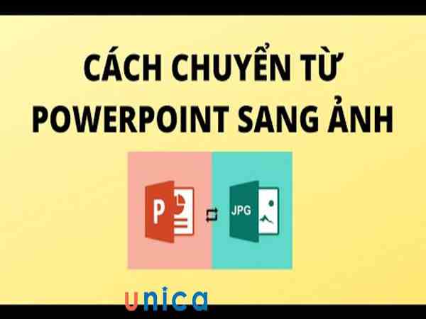 Chuyển PowerPoint sang ảnh trực tiếp