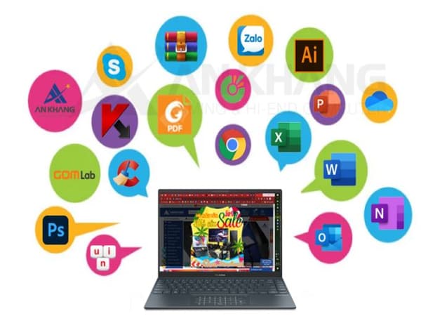 Những phần mềm nên cài đặt cho laptop mới