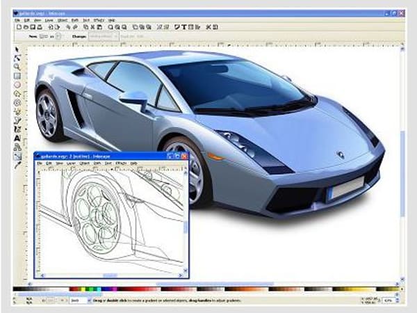 Phần mềm chỉnh sửa ảnh Inkscape