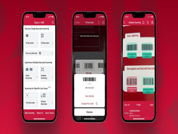 Phần nêm scan trên iphone - Scanbot