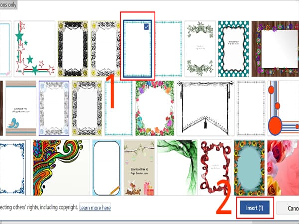 Lợi ích của việc tạo khung bìa trong Word 2010