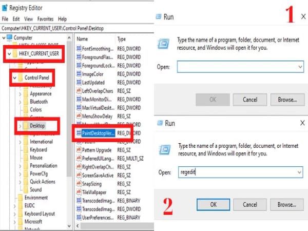 Xóa dòng chữ "Activate Windows" bằng Registry