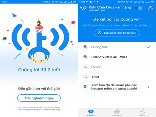 Mở khóa mật khẩu WiFi với ứng dụng "Chìa khóa vạn năng" trên CH Play
