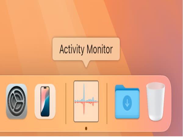 Cách kiểm tra ứng dụng chạy ngầm trên laptop - Sử dụng Activity Monitor (trình giám sát hoạt động)