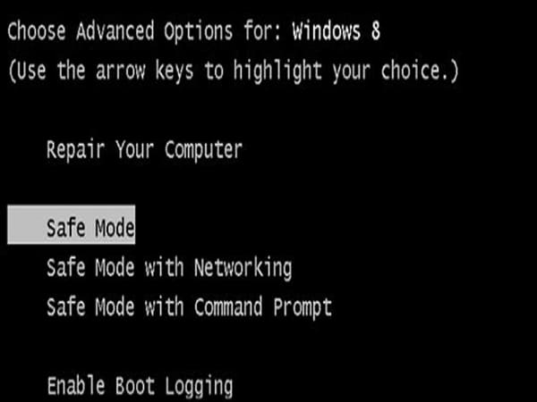 Cách phá mật khẩu máy tính - Sử dụng chế độ Safe mode