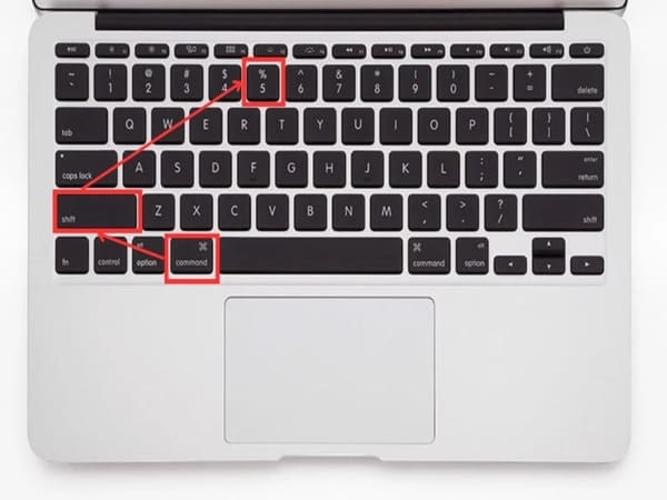 Phím tắt quay màn hình MacBook