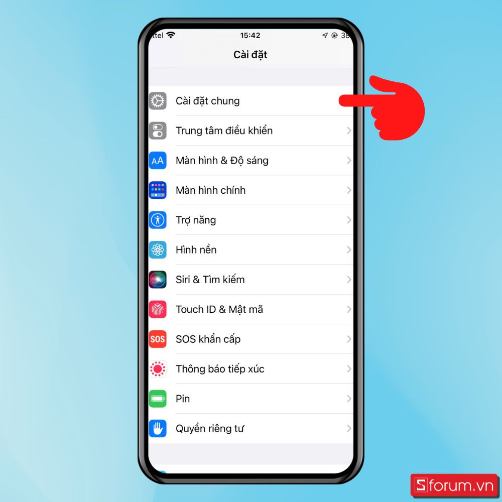  Kiểm tra iCloud ẩn bằng cách khôi phục cài đặt gốc