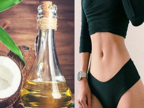 Cách sử dụng dầu dừa hỡ trợ giảm mỡ bụng